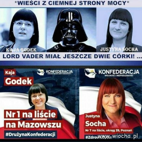 Teoria spiskowa mówi że Vaderem jest jarosław