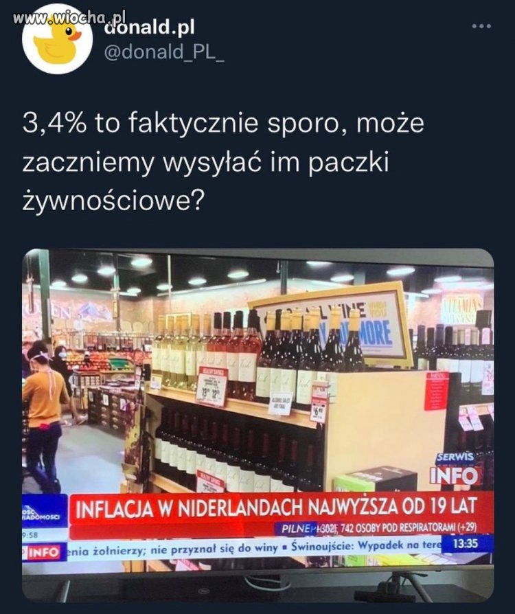 Inflacja na zachodzie