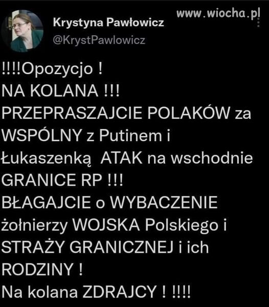 Krycha jak zawsze dyplomatycznie i z kulturą.