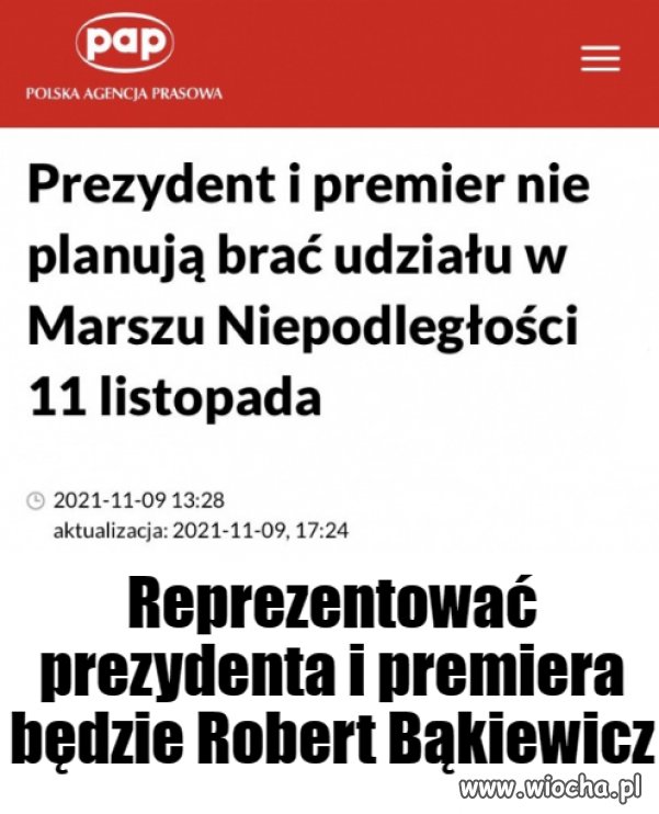 Na czele rządu stanie ...