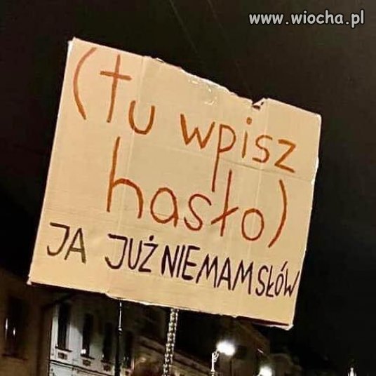 Wszystko jasne.