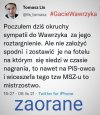 Roztargnienie Wawrzyka