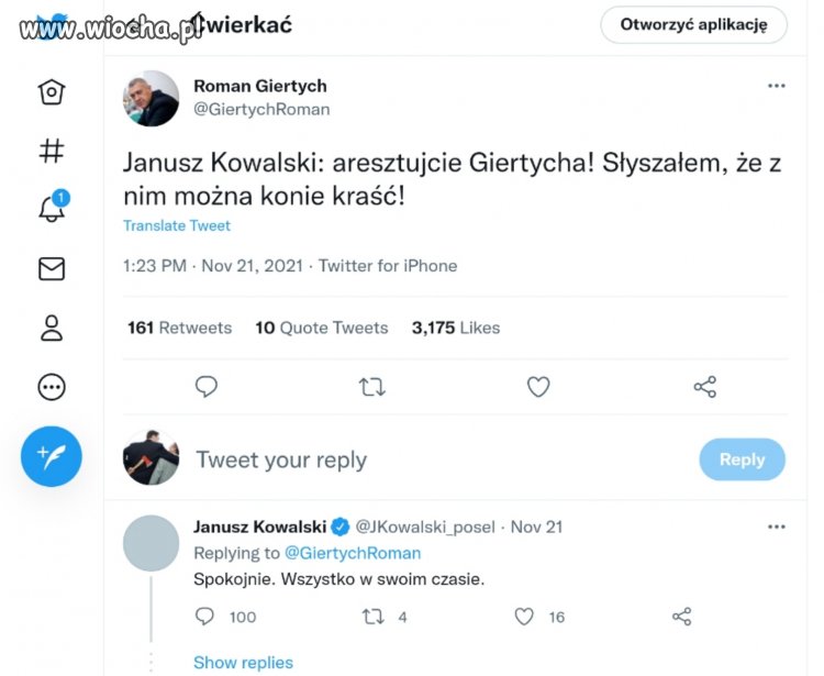 Janusz Kowalski jest na prawde zdrowo pi...olnięty