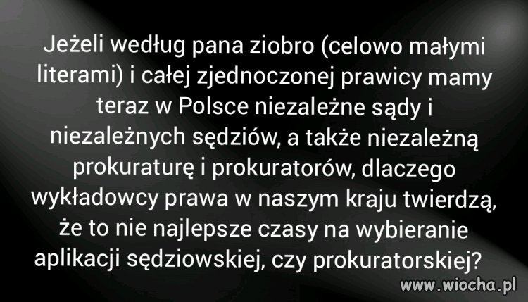 Wszyscy wiedzą o co chodzi