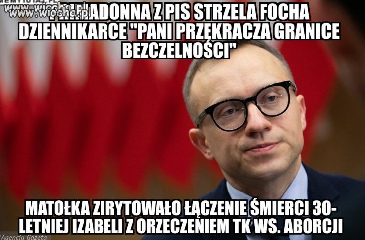 Wiceminsiter Artur Soboń daje występ
