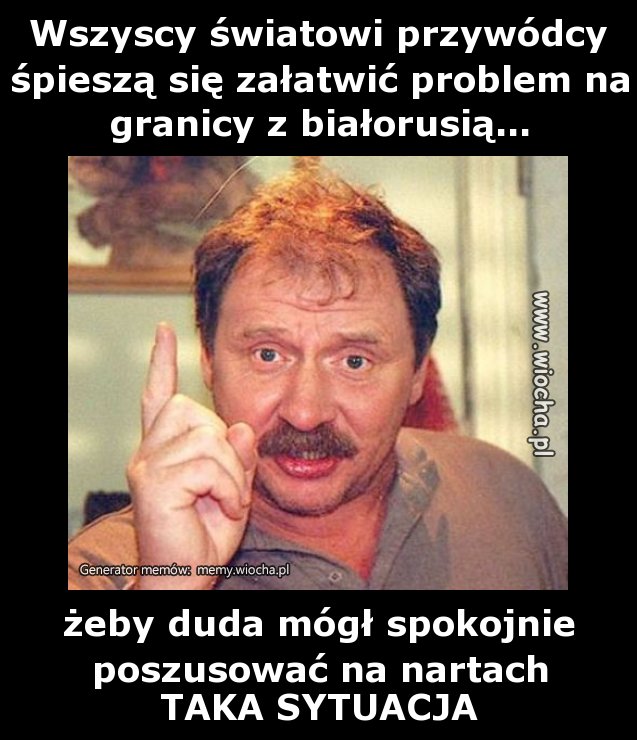 Wszyscy światowi przywódcy śpieszą się załatwić