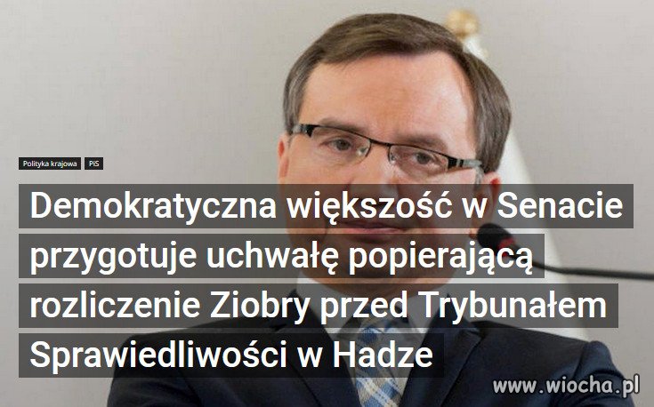 Wreszcie mamy szansę na prawo i sprawiedliwość!