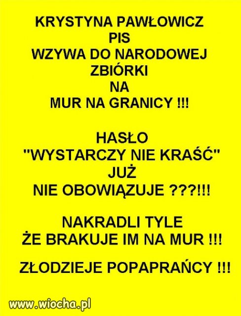 Może Rydzyk się dorzuci, ostatnio dostał 8 milionów?