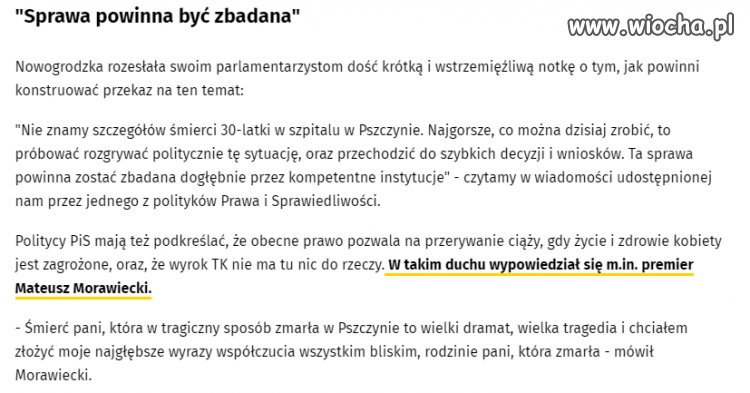Przekaz z Nowogrodzkiej