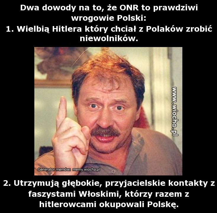 Dwa dowody na to, że ONR to prawdziwi wrogowie