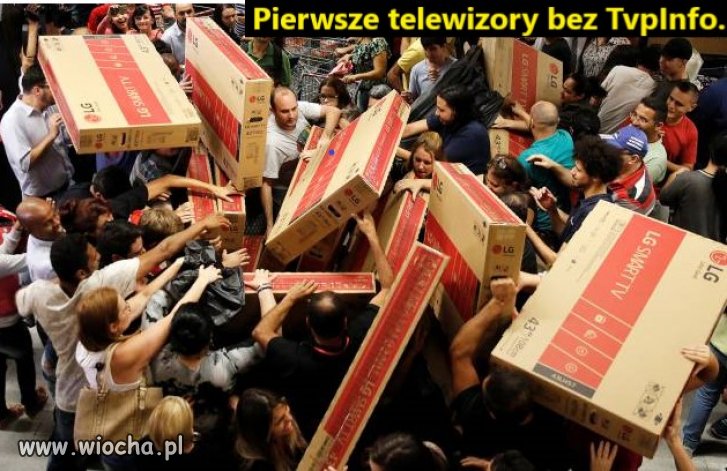 Pierwsze telewizory bez TvpInfo.