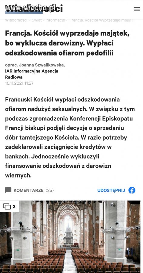 Kościoły na sprzedaż