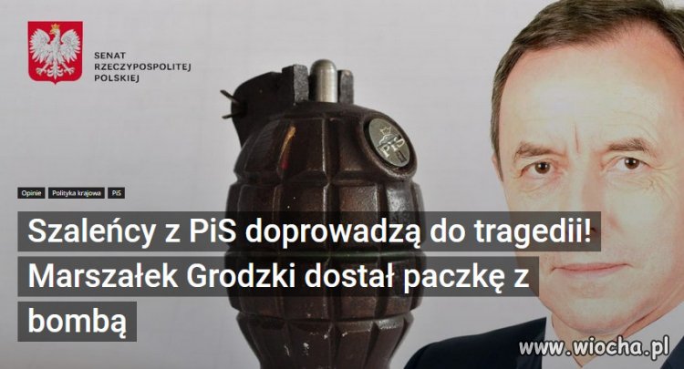 Rezultat szczucia PiSu na przeciwnikow politycznych!