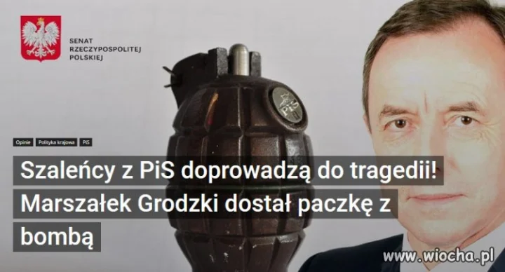 Rezultat szczucia PiSu na przeciwnikow politycznych!