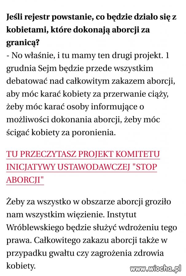 Oby kres tych chorych rządów nadszedł jak najszybciej!