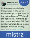 Adamczyk zgaszony