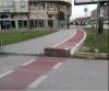 Próg zwalniający dla rowerów 