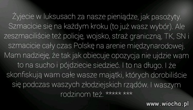 PiS - Pasożyty i Szmaciarze