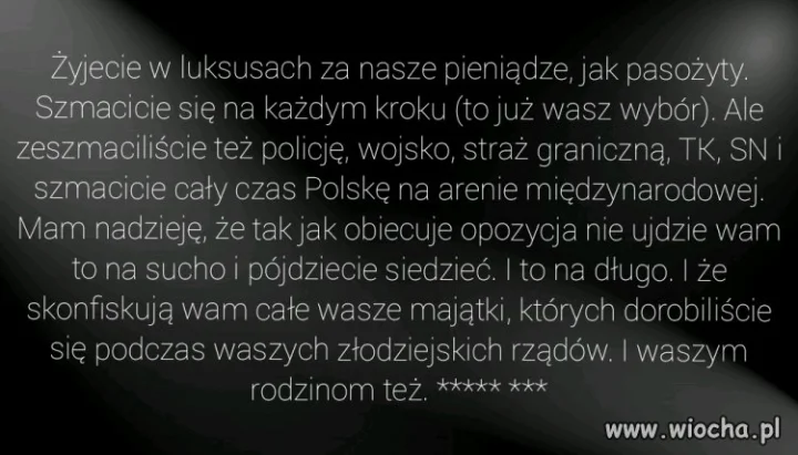 PiS - Pasożyty i Szmaciarze