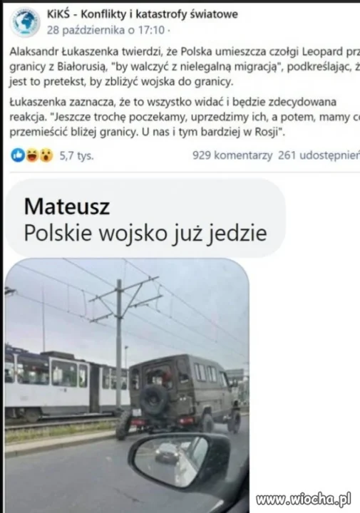 Prowokacje na granicy 