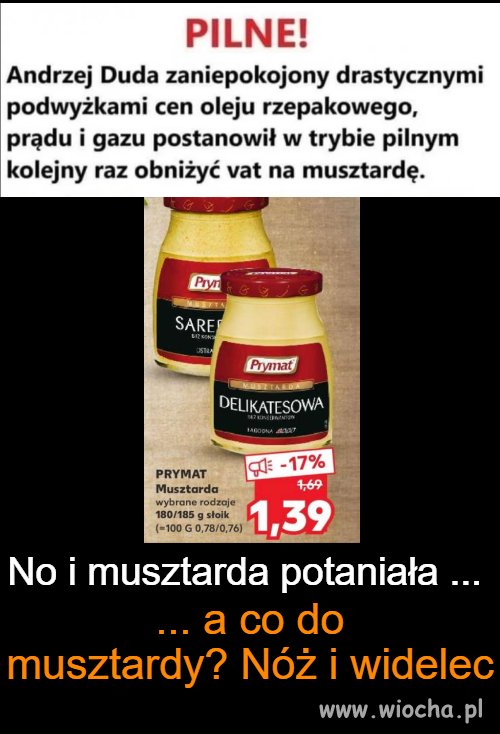 Nie wszystko jednak drożeje 