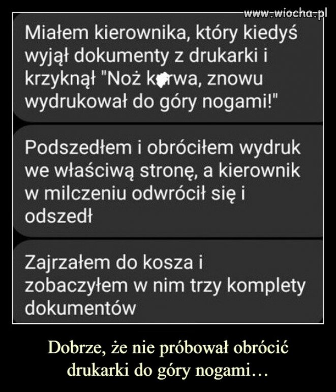 Gdy pracujesz w SSP i masz szefa z nadania PiS ...