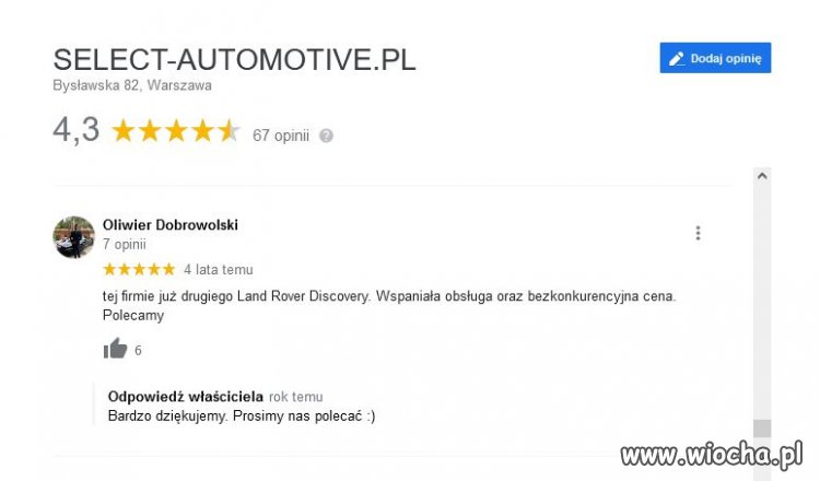Jako 14latek kupił dwa landrovery , jako 18 latek 