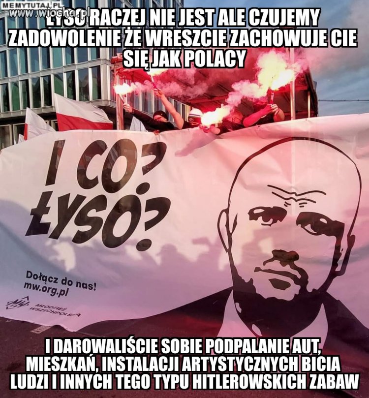 Warszawa dziekuje za nieniszczenie