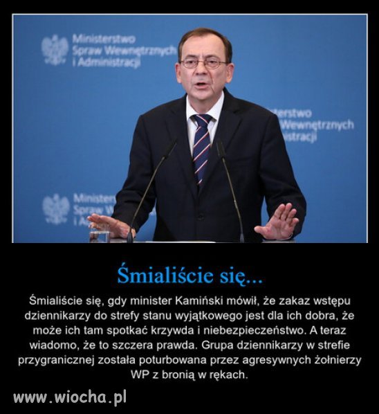 Pomylili dziennikarzy z uchodźcami...