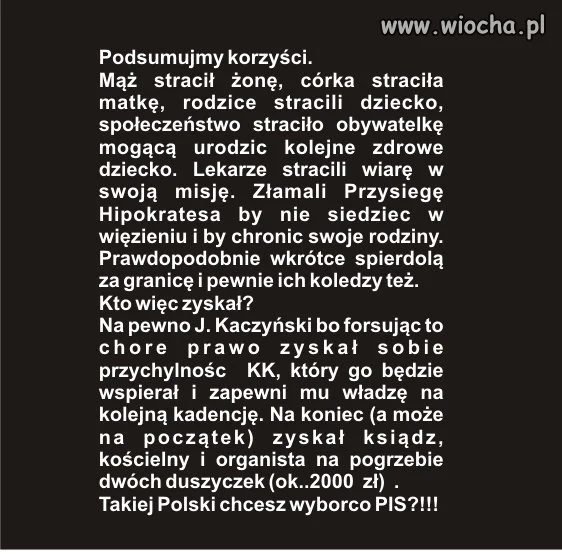 Parlament stanowi prawo