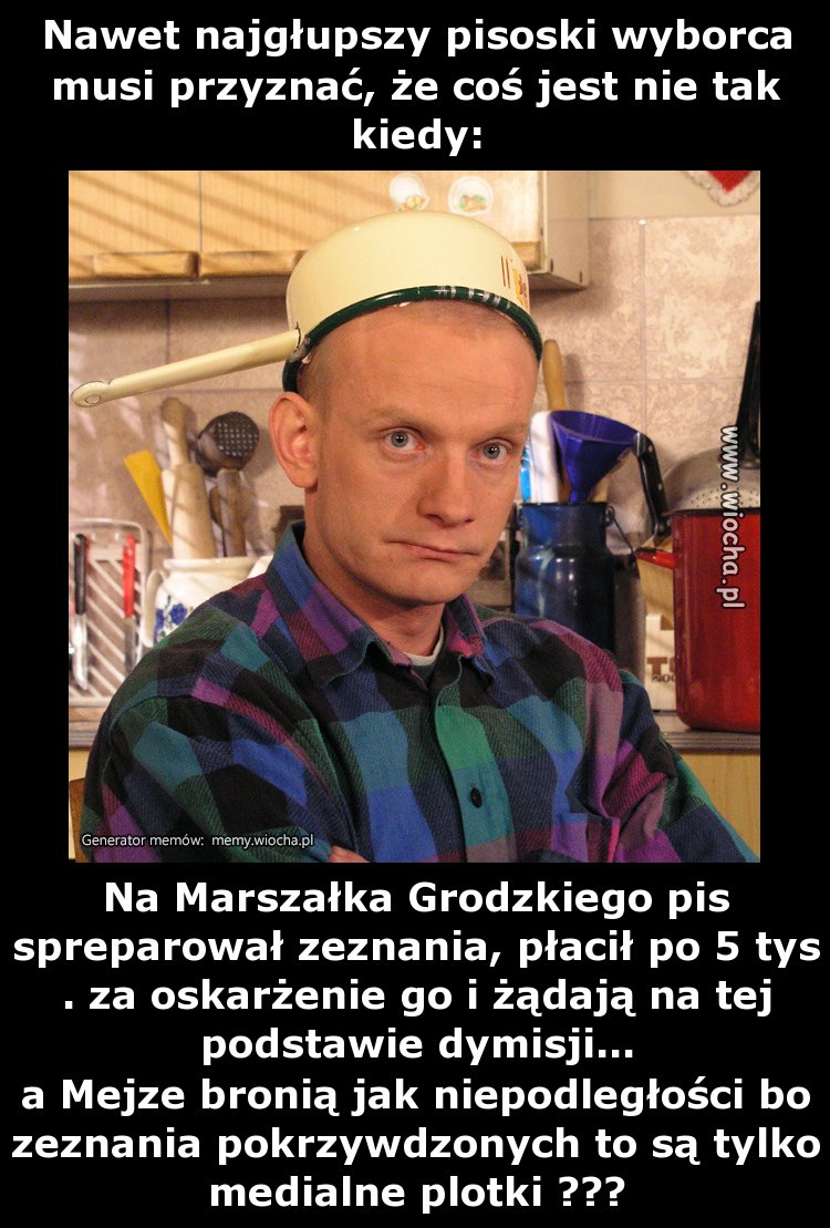Nawet najgłupszy pisoski wyborca musi przyznać, że