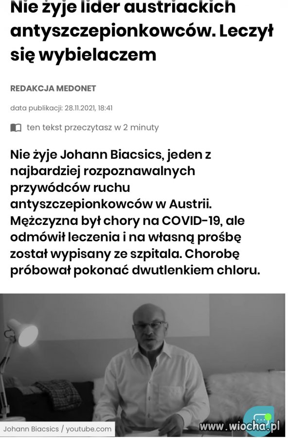 Selekcja naturalna…pretendent do nagrody Darwina