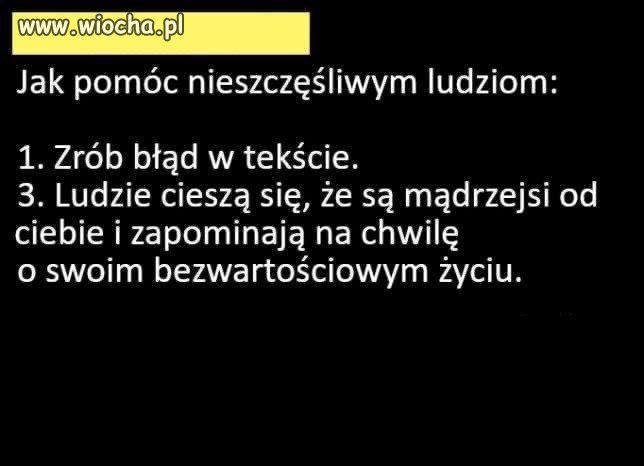 Pomoc nieszczęśliwemu