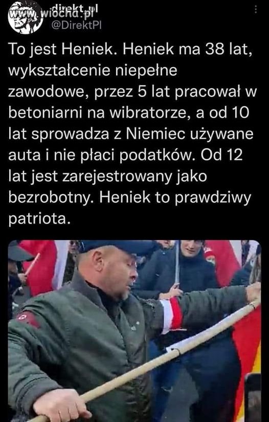 Taki mały przekrój typowego typa od bąka