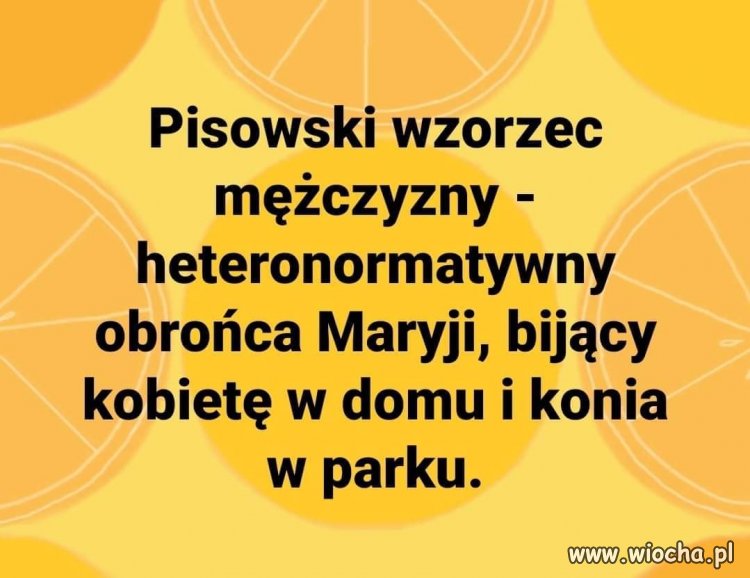 Jaka partia takie wzorce ...