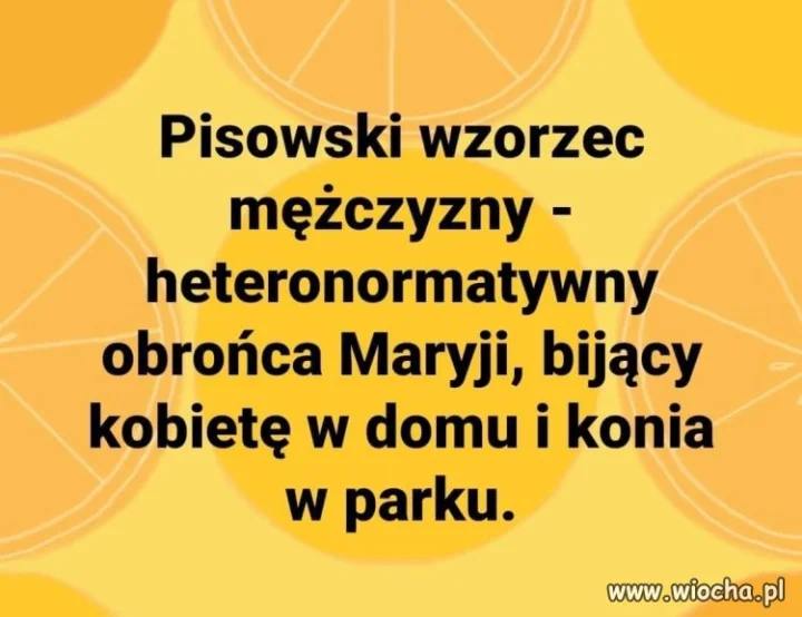 Jaka partia takie wzorce ...