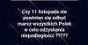 To jest świetny pomysł ...