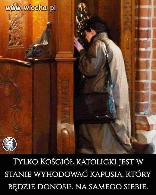 Na policji się wypierał, ale w konfesjonale