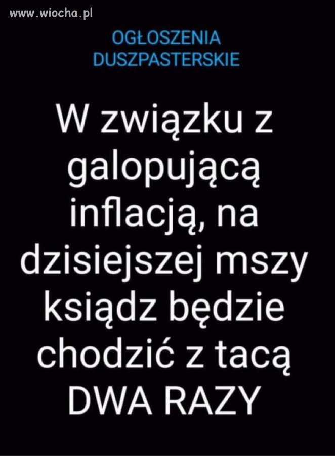 W najbliższa niedzielę
