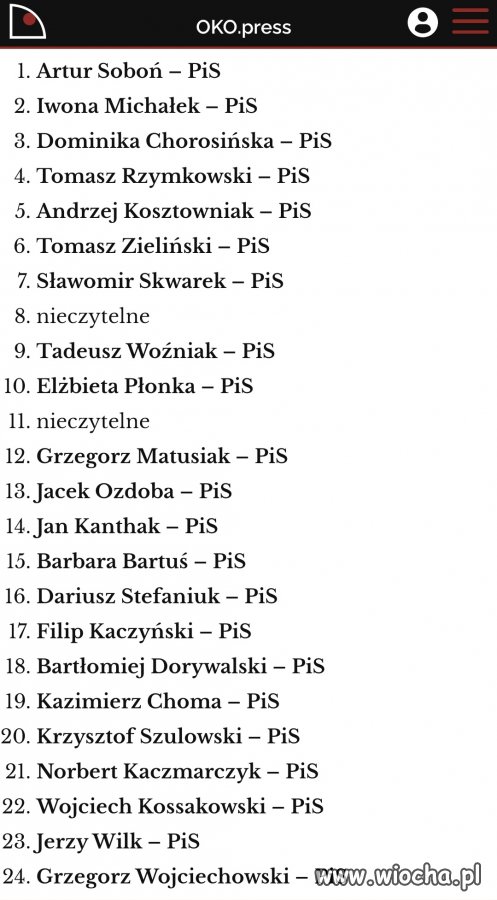 Lista hańby