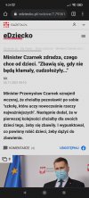 Żyjemy w wolnym kraju tak więc panie Czarnek