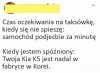 Zamawianie taksówki 