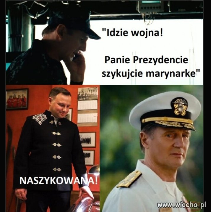 Marynarka już gotowa 
