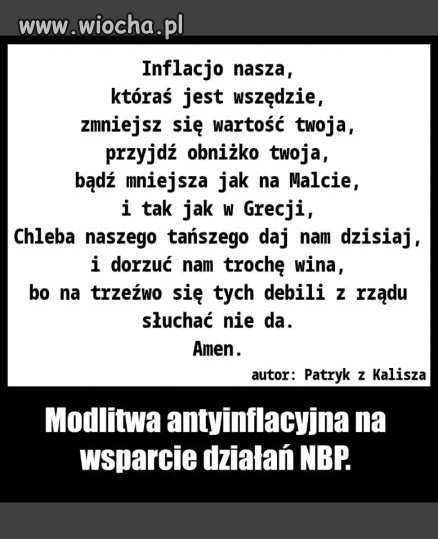 Modlitwa inflacyjna