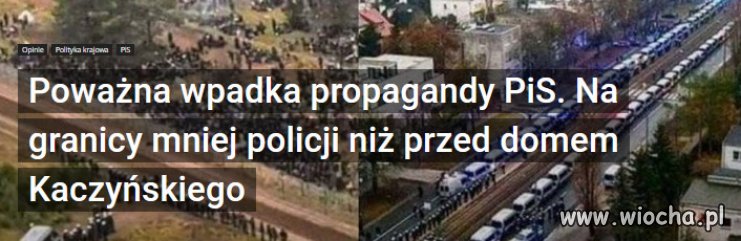 Propaganda PiS działa nieudolnie. 