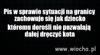 Dopadła ICH sraka nie byle jaka