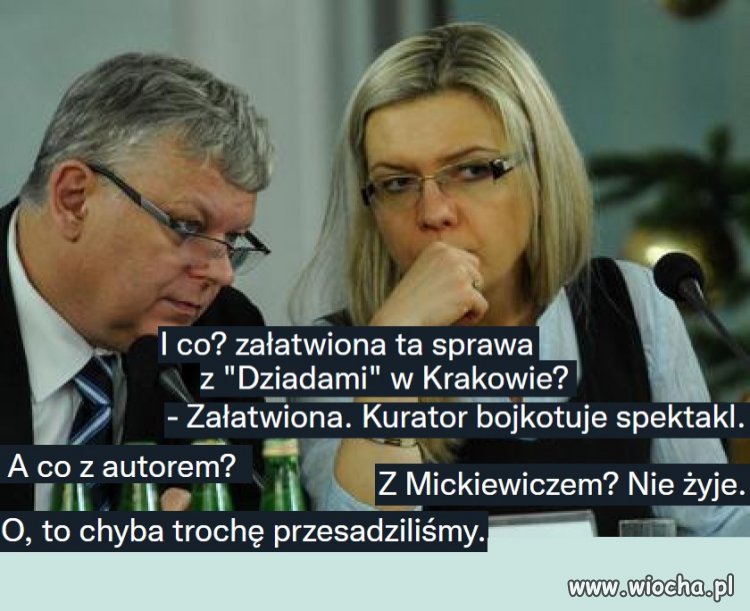 Załatwiona ta sprawa z Dziadami