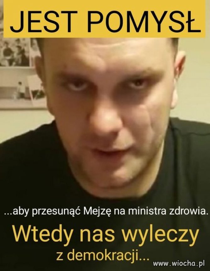 Nowy minister choroby