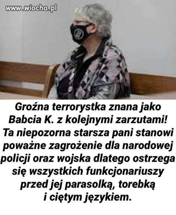 Uwaga na babcie  K.