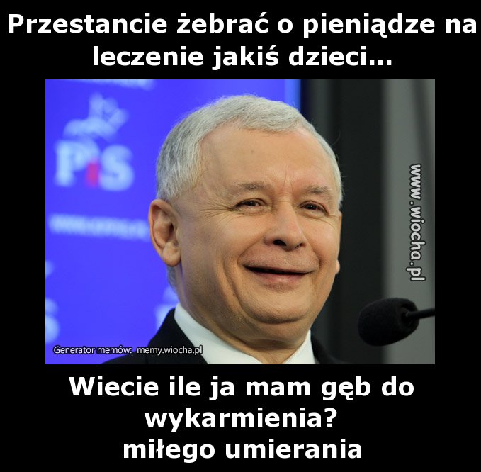 Przestancie żebrać o pieniądze na leczenie jakiś